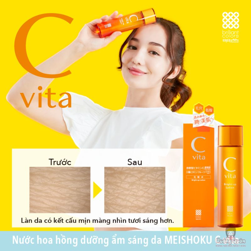 Lotion dưỡng trắng Meishoku C Vita 150ml giá tốt