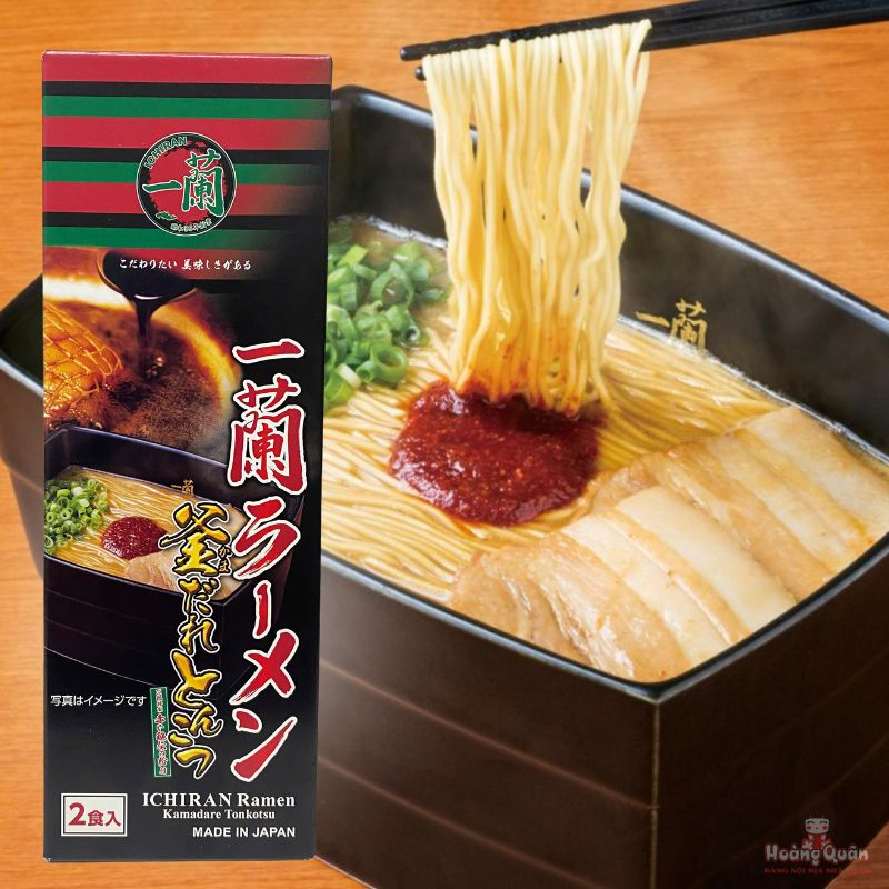 Mì Ichiran Ramen Kamadare Tonkotsu (2 Phần) 262g giá tốt