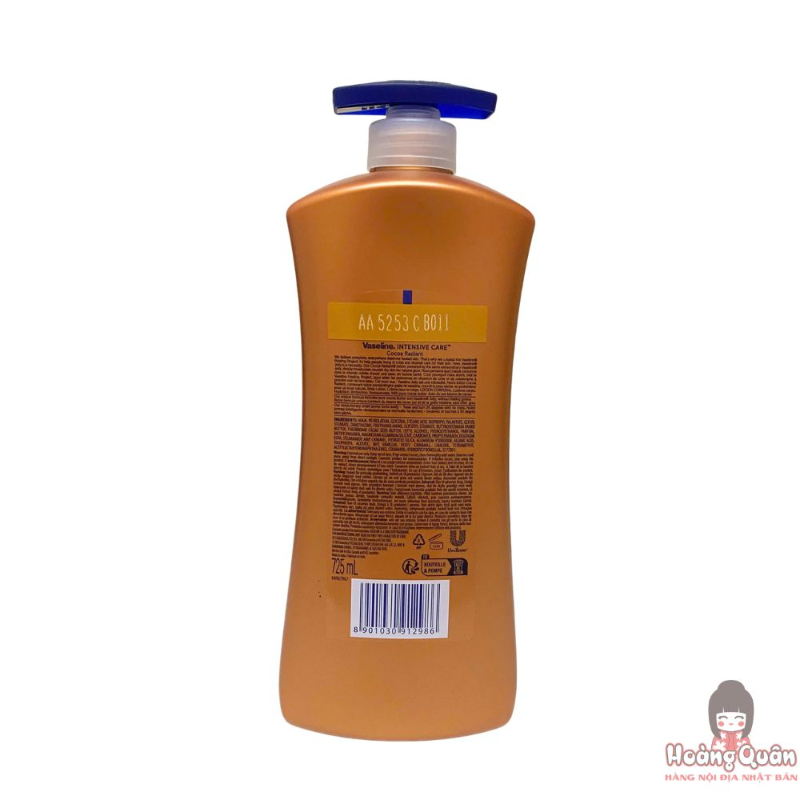 Sữa dưỡng thể Vaseline Intensive Care Cocoa Radiant 725ml giá rẻ