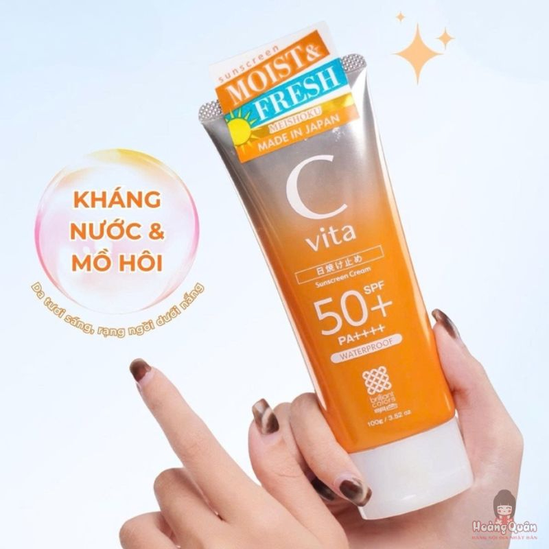 Kem chống nắng Meishoku C Vita SPF50+ PA++++ 100g
