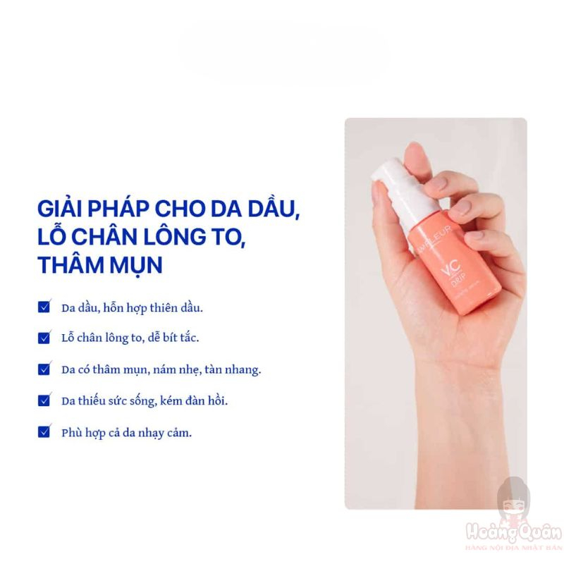 Tinh chất dưỡng ẩm Ampleur VC Drip Vitalizing Serum 30ml giá rẻ