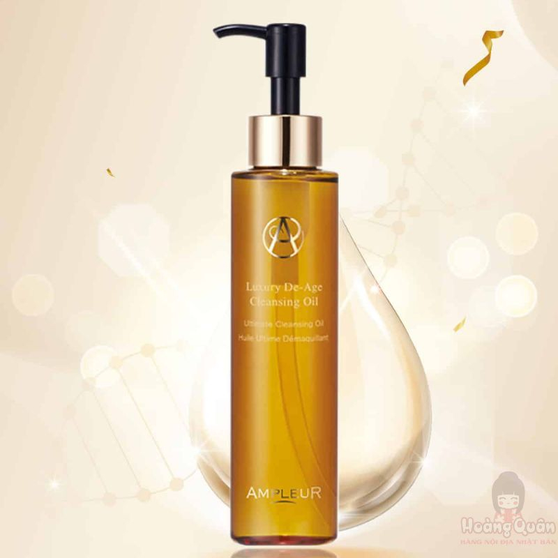 Dầu tẩy trang Ampleur Luxury De-Age Cleansing Oil 145ml