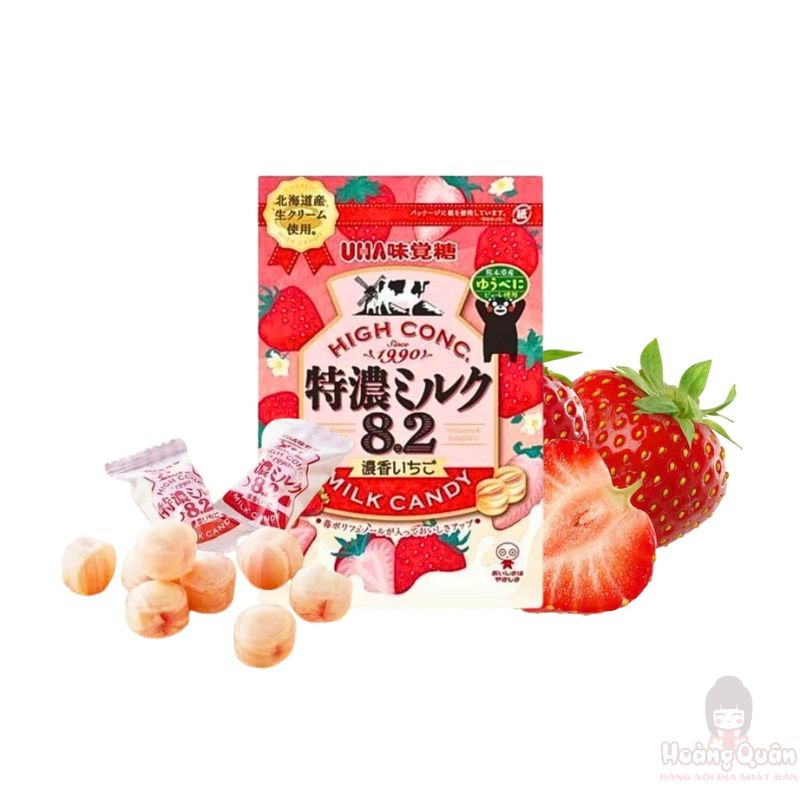 Kẹo sữa Tokumo UHA vị dâu giá rẻ