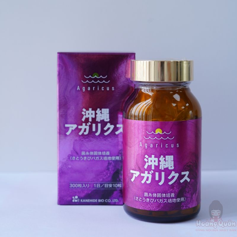 ﻿Viên uống nấm Agaricus Okinawa 300 viên