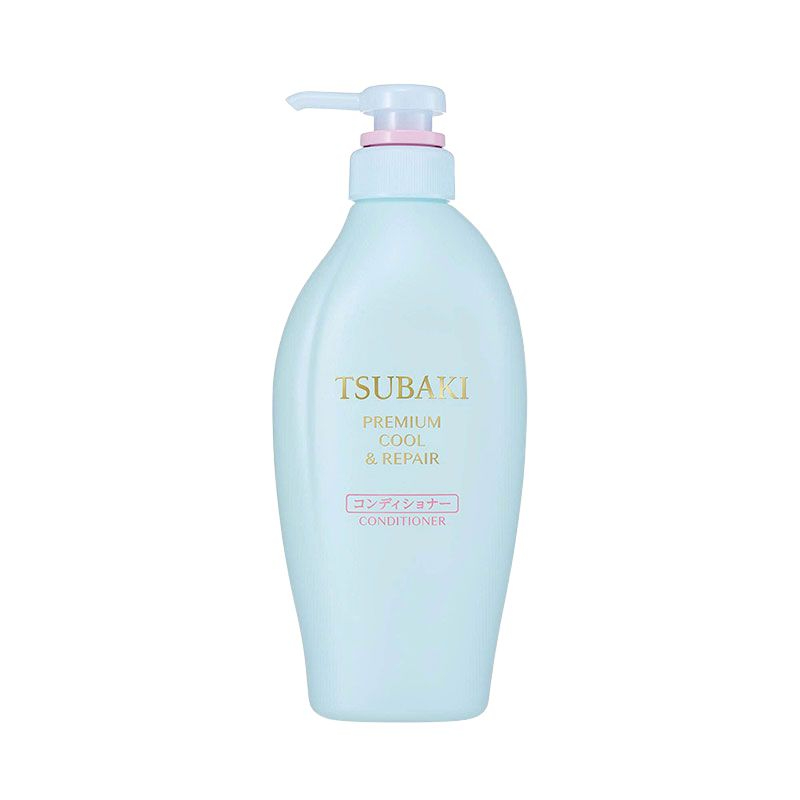 Dầu xả Tsubaki Premium phục hồi, sạch dầu mát lạnh 450ml (xanh dương)