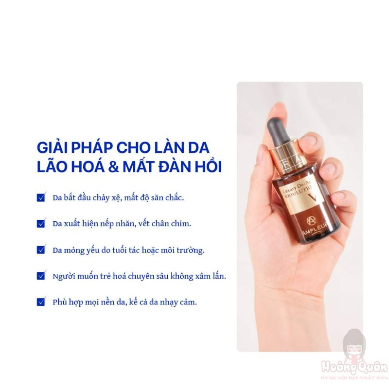 Serum chống lão hóa Ampleur Luxury De-Age Rejulution 32ml giá tốt
