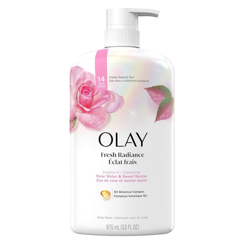 Sữa tắm dưỡng da Olay mật hoa hồng 975ml