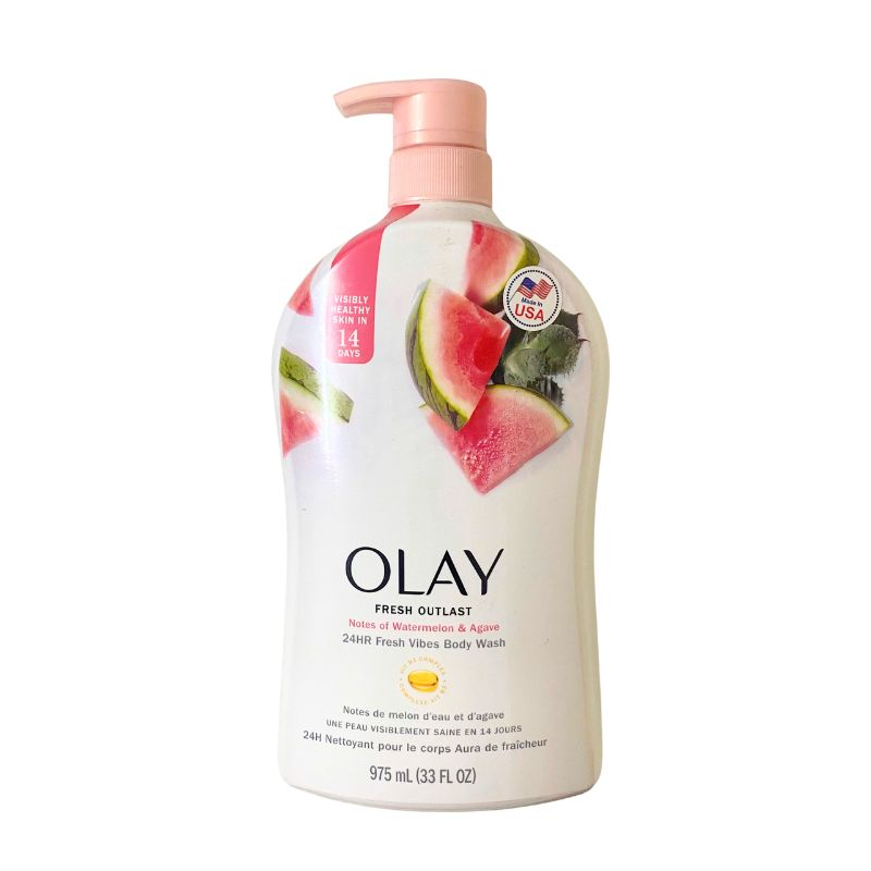 Sữa tắm dưỡng da Olay dưa hấu & cây thùa 975ml