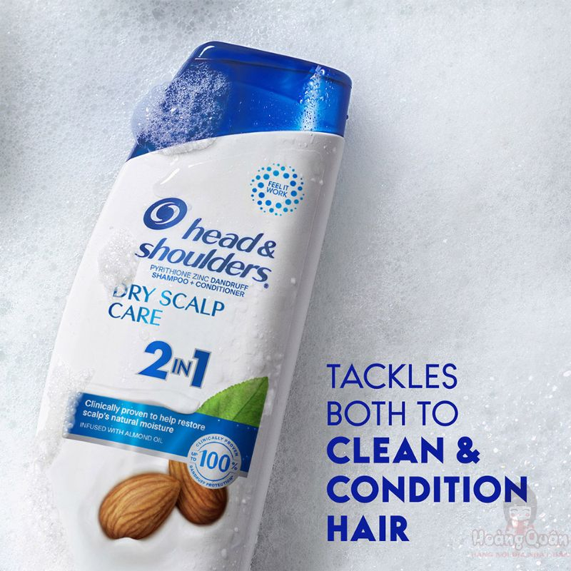 Dầu gội xả 2in1 Head & Shoulders Dry Scalp Care 613ml giá rẻ