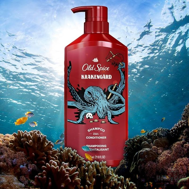 Dầu Gội Xả 2in1 Old Spice Cho Nam Hương Krakengard 650ml giá rẻ
