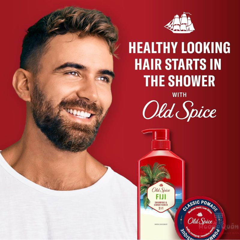Dầu gội xả 2in1 Old Spice Fiji 650ml giá tốt