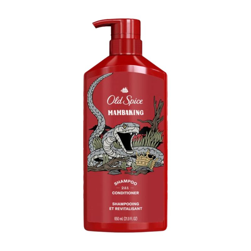 Dầu gội xả 2in1 Old Spice Mambaking 650ml