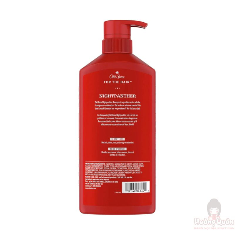 Dầu gội Old Spice NightPanther 650ml giá rẻ