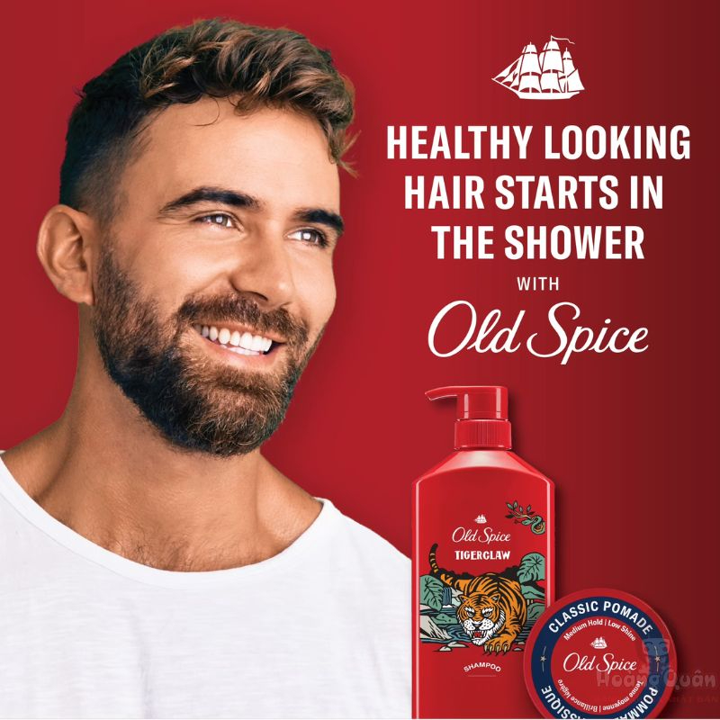 Dầu gội Old Spice Tigerclaw 650ml giá tốt
