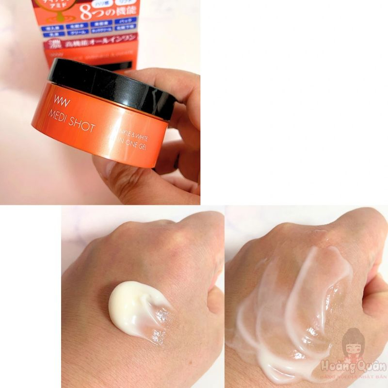 Gel dưỡng trắng & giảm nếp nhăn Meishoku Wrinkle & White All In One tốt