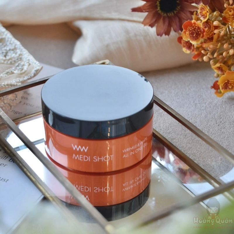 Gel dưỡng trắng & giảm nếp nhăn Meishoku Wrinkle & White All In One rẻ