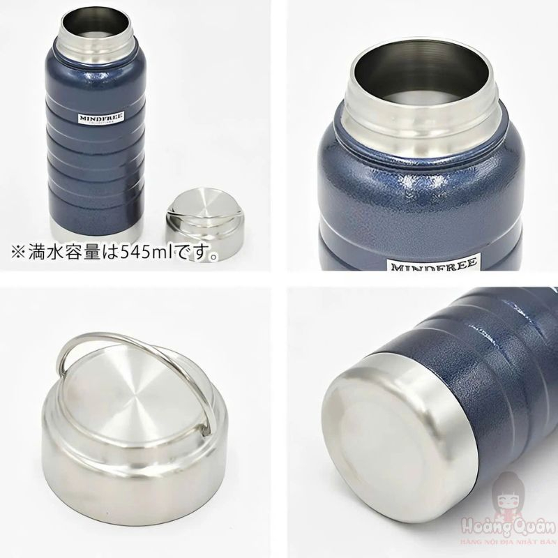 Bình Giữ Nhiệt Inox 304 Có Quai Xách Mind Free 550Ml giá rẻ