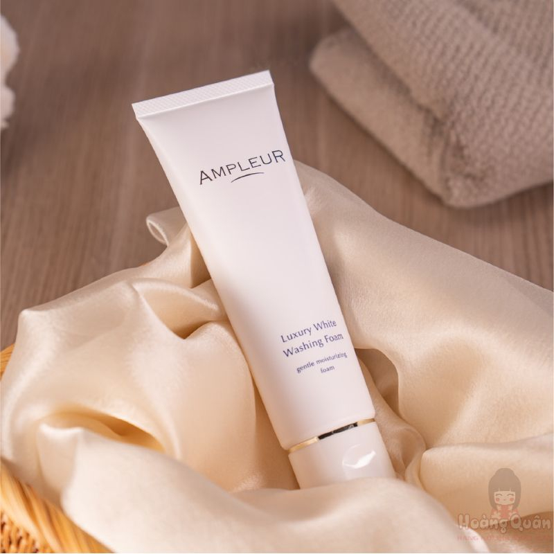 Sữa rửa mặt tạo bọt dưỡng trắng Ampleur Luxury White Washing Foam 130g