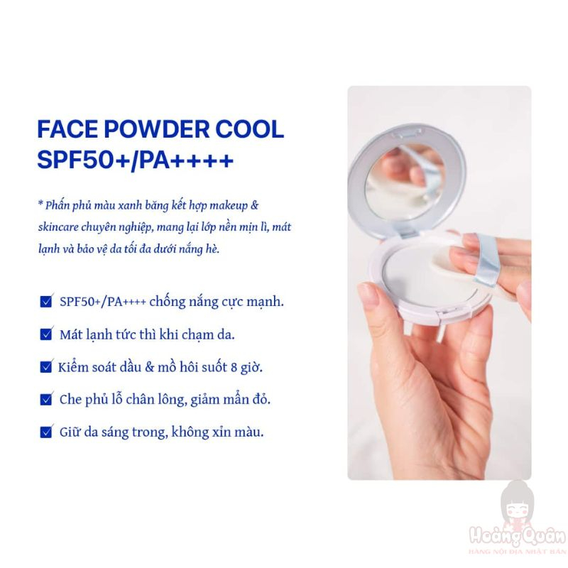 Phấn phủ Ampleur Face Powder Cool SPF50+/PA++++ giá rẻ