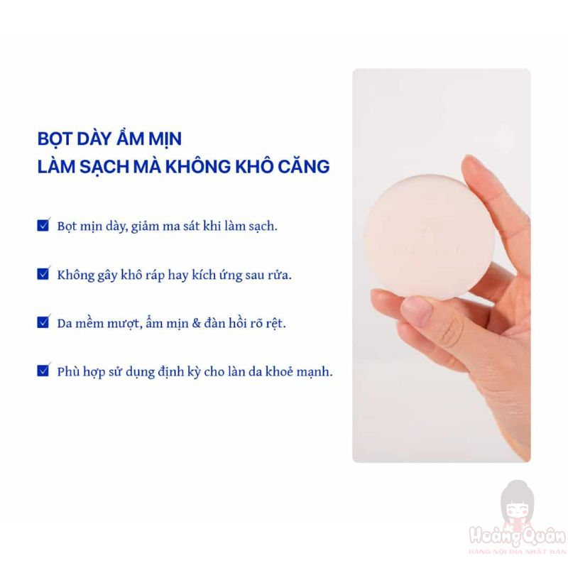 Xà phòng rửa mặt tẩy tế bào chết Ampleur Brightening Bar uy tín