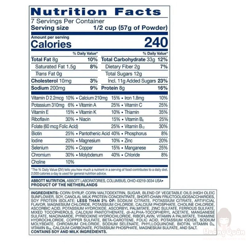 Sữa bột Ensure Original hương Vani 400g USA giá tốt