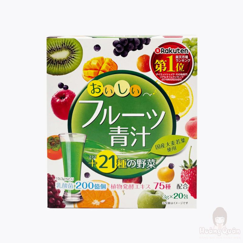 Bột rau củ & trái cây Yuwa 20 gói