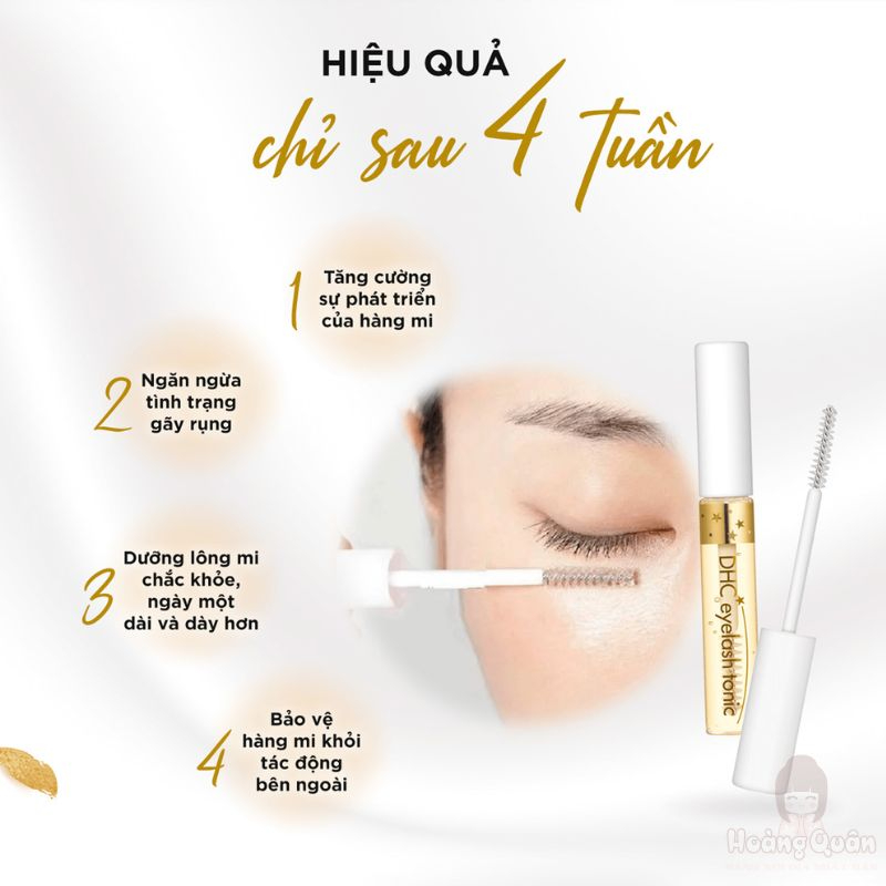 Tinh chất dưỡng dài mi DHC Eyelash Tonic 6.5ml giá rẻ