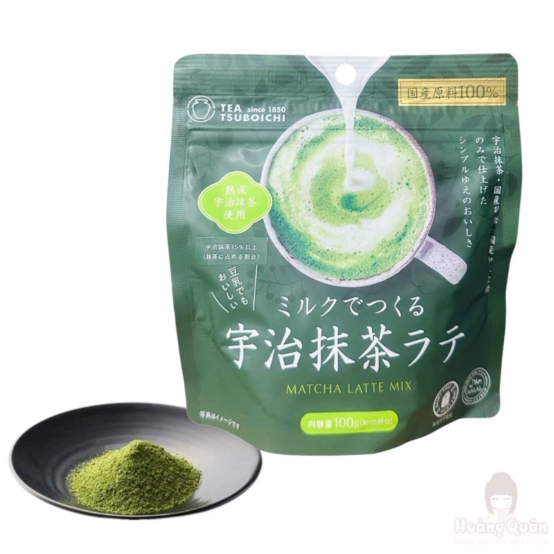 Bột Trà Matcha Latte Tsuboichi Uji 100g giá rẻ