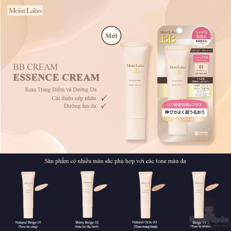 Kem nền Moist-Labo BB Cream Meishoku 33g