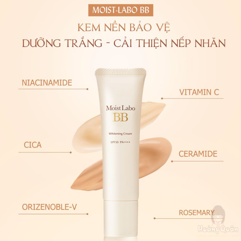 Kem nền BB Whitening Cream Meishoku 33g (Natural Beige 01) giá rẻ