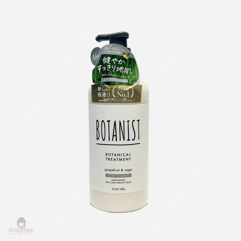 Dầu Xả Botanist Grapefruit & Sage (Scalp Cleanse) 490g