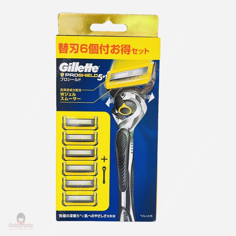 Dao Cạo Râu Gillette (Cán+ 6 Lưỡi)