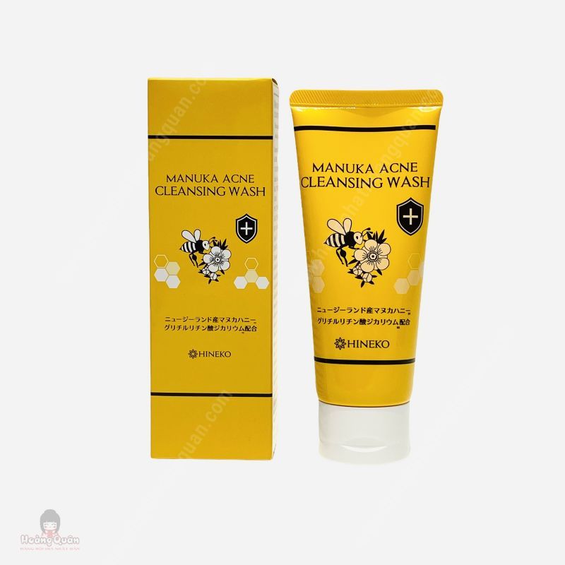 SRM Trị Mụn Hineko Manuka Acne Cleansing Wash 100g