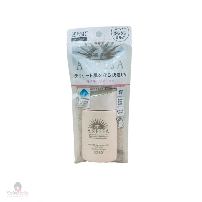 Sữa CN Anessa Perfect Mild Milk Nhạy Cảm 60ml ( cam)