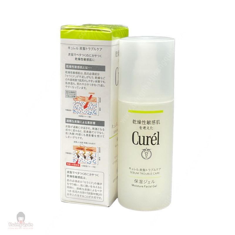 Gel Dưỡng Da Curél Dành Cho Da Dầu 120ml