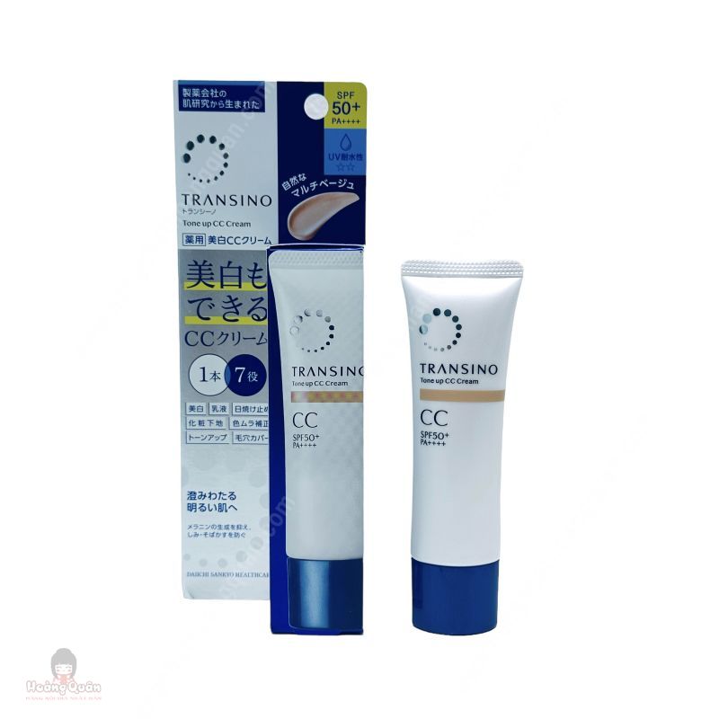 Kem CC Cream Transino Tone Tự Nhiên SPF50++ 30g