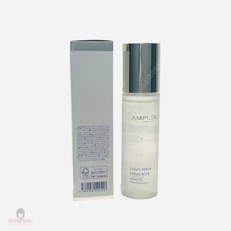 Nước Hoa Hồng Luxury White Lotion AO II Ampleur 120ml