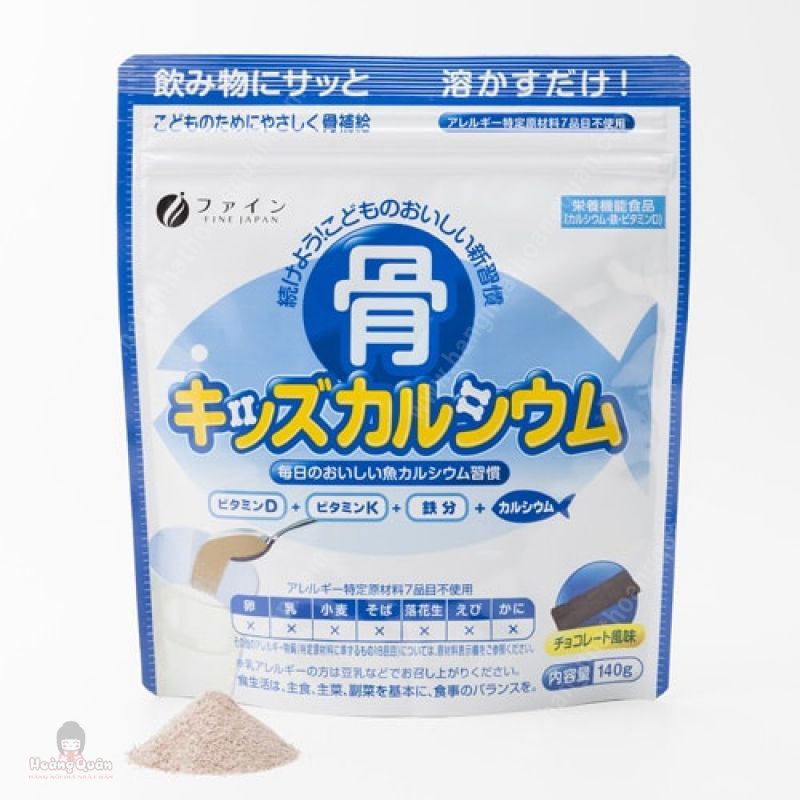 Bột Canxi Cá Tuyết Fine Japan 140g