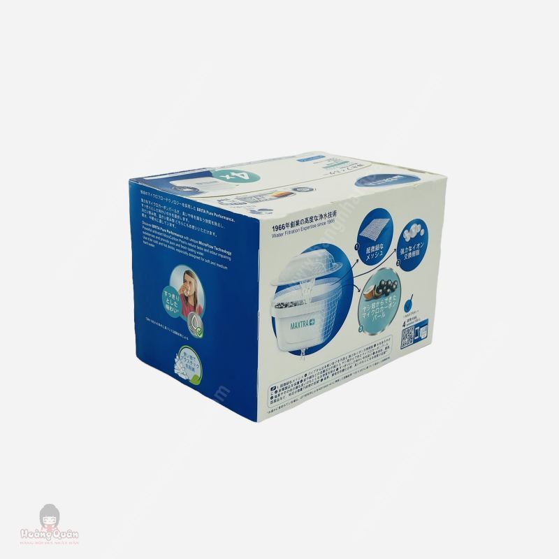 Set 4 Cục Lọc Nước Brita Nhật bản