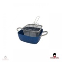 Nồi Chảo Vuông Đa Năng Oceno Blue 24cm