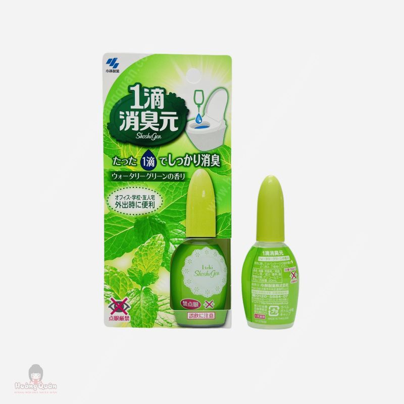 Dung Dịch Thơm Toilet Kobayashi Hương Bạc Hà 20ml