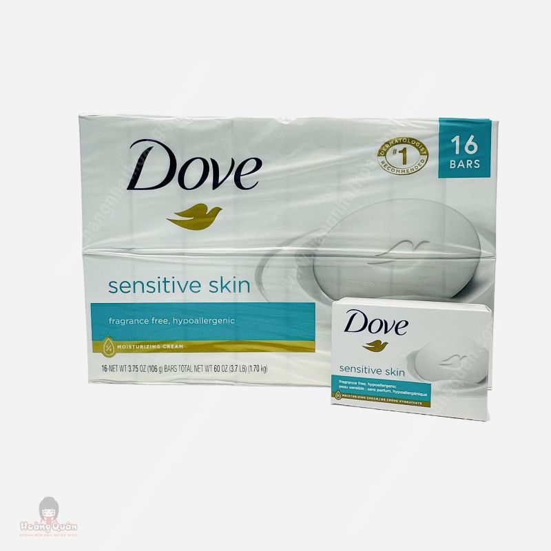 Xà Bông Cục Dove Sensitive Skin 106g