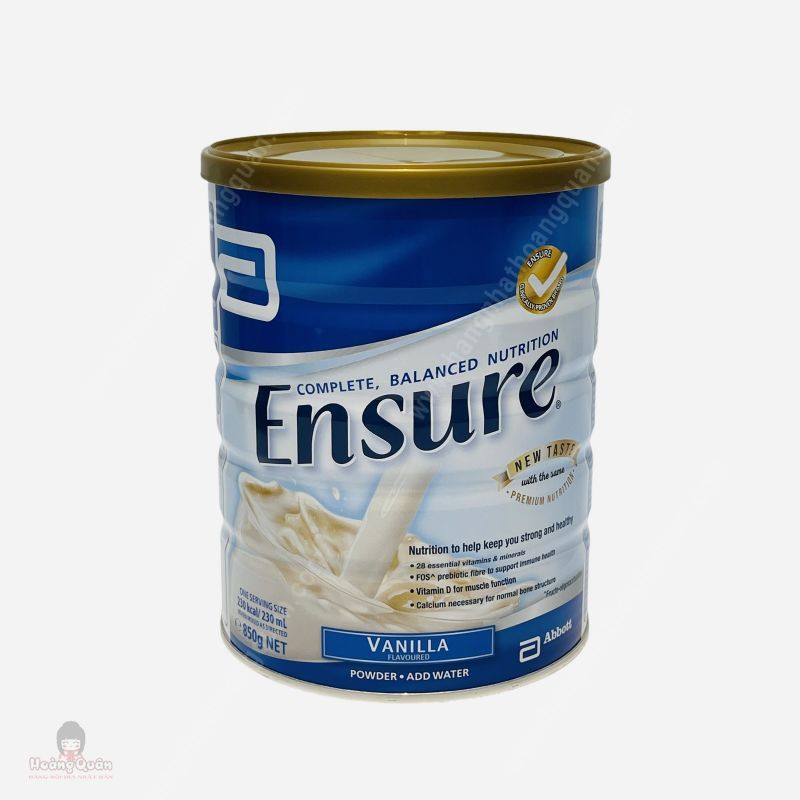 Sữa Bột Ensure Hương Vani 850g