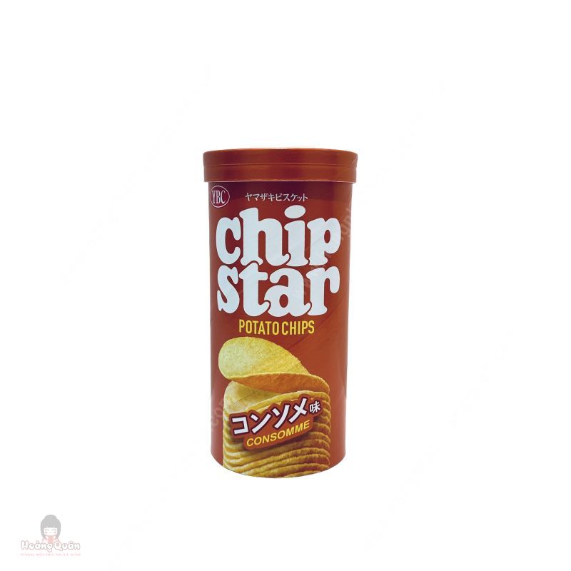 Snack Khoai Tây YBC Chip Star Vị Súp Consomme 45gr