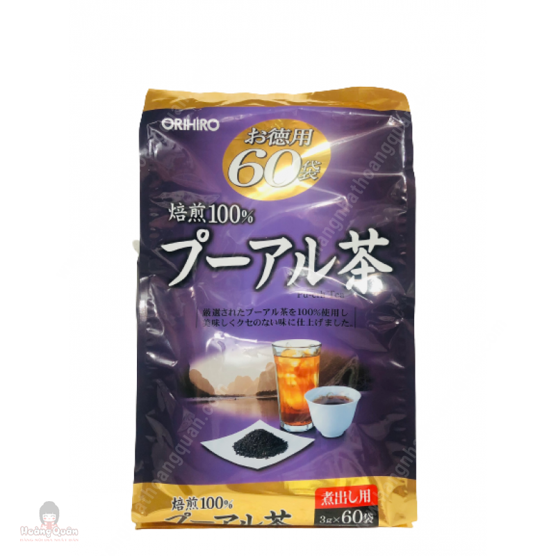 Trà Phổ Nhĩ Orihiro Pu-erh Tea (60x3g)