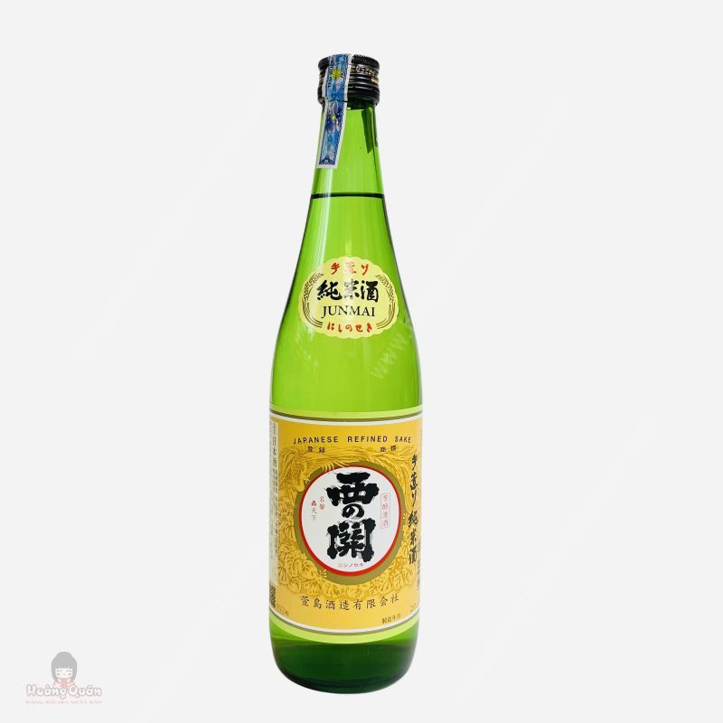 Rượu Sake Nishino Seki Junmaishu 720ml