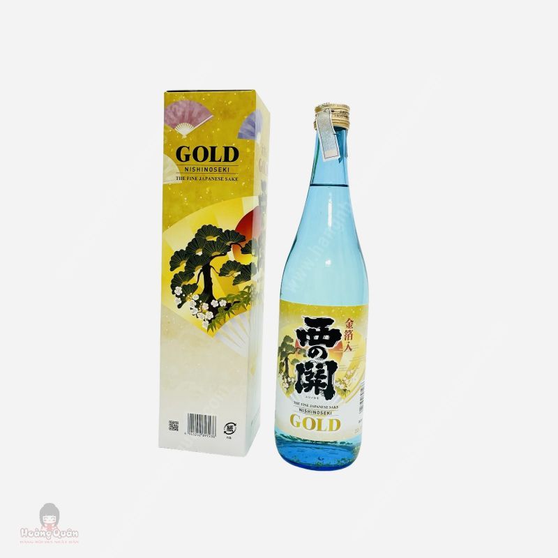 Rượu Sake Nishinoseki Special Gold 720ml (15%)