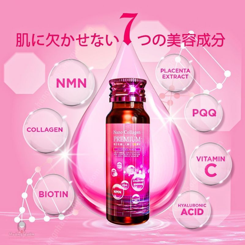 Nano Collagen Premium 5000mg + NMN (50ml x 10C)