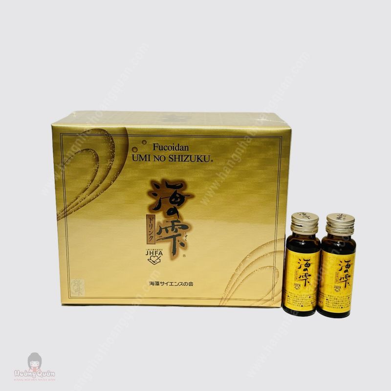 Fucoidan Umi No Shizuku Dạng Nước 1500ml (3 Block x 10chai)