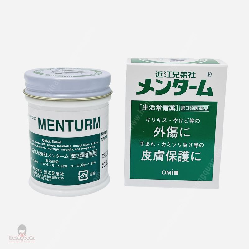 Dầu Cù Là Menturm Omi 85g